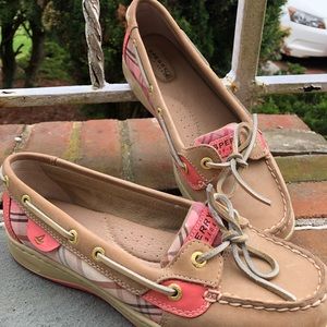 Plaid Sperry Boat Shoes